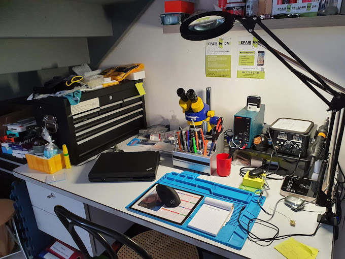 Récupération de données à Les Touches